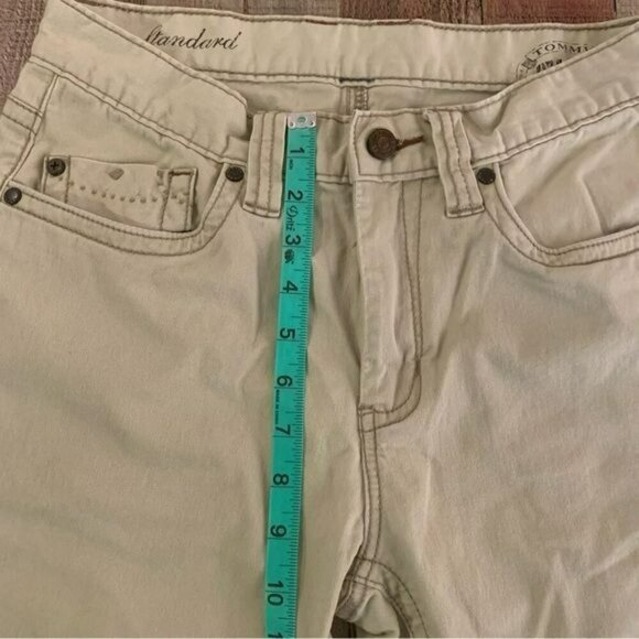 Tommy Bahama mens cream standard straight leg pant -30x32 - Picture 3 of 9
